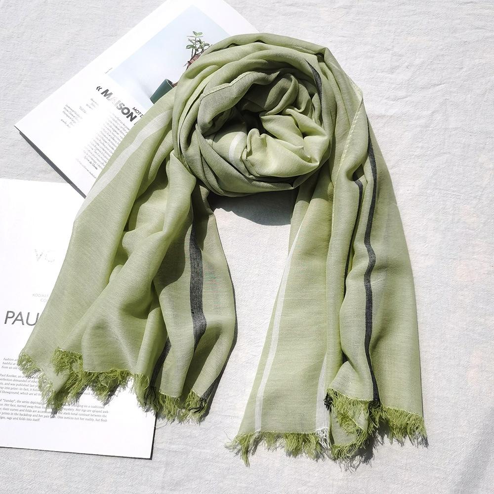 Fashion Scarf Made From A Soft Cotton Blend  | Womens  Scarves & Shawls Accessories Scarves & Shawls