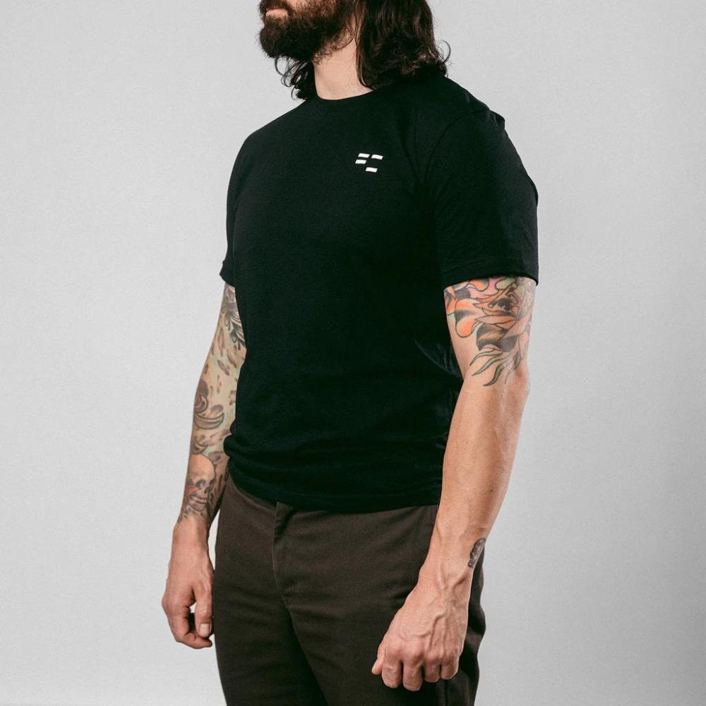 T-Shirt With Print Made From Sustainable Organic Cotton  | Mens  T-Shirts & Polos Clothing Mens